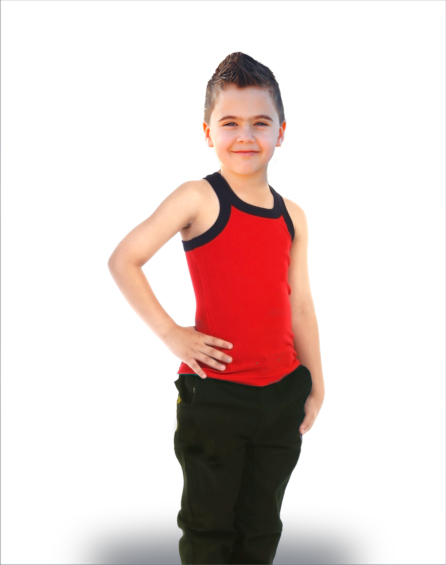 Gym Vest Colour — Pixy Supercool kids's vests