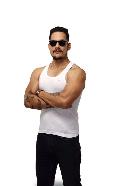 SuperCool White Vest RN — Pixy Supercool men's vests